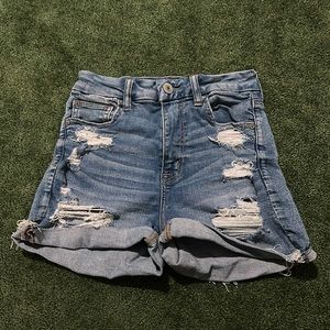 American eagle ripped shorts
